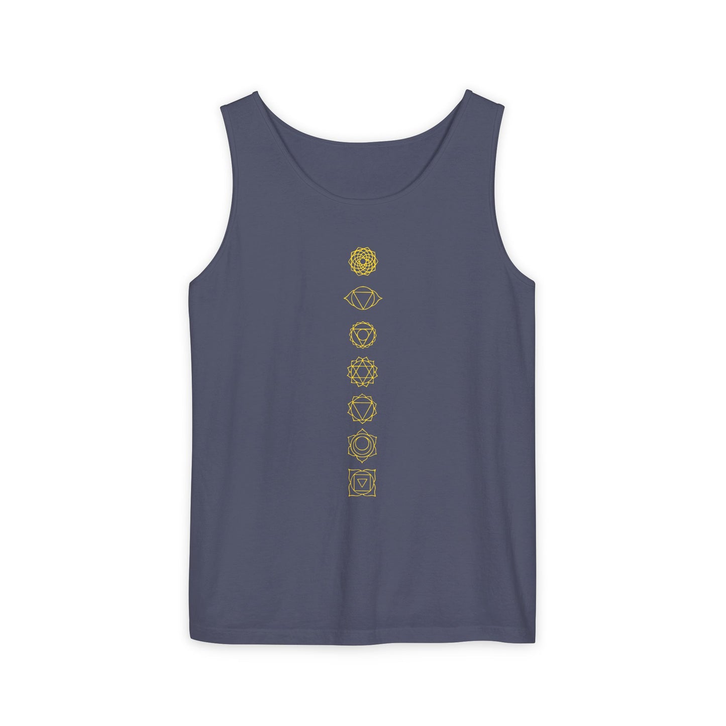 Seven Chakra Yoga Tank Top – Relaxed Fit