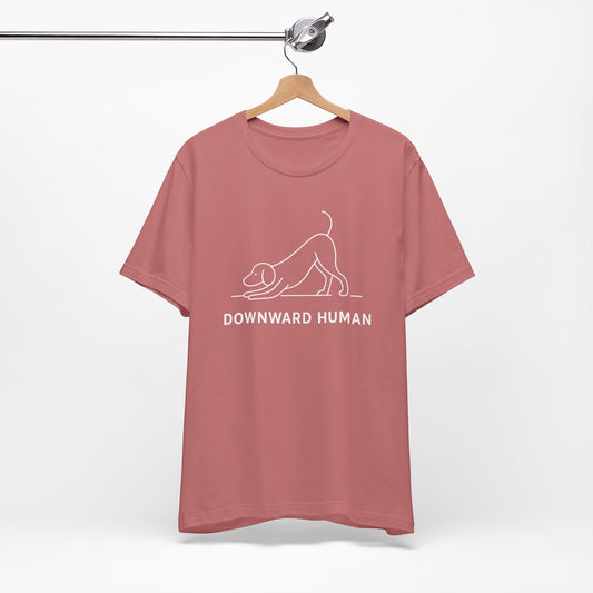 Downward Human Yoga Tee