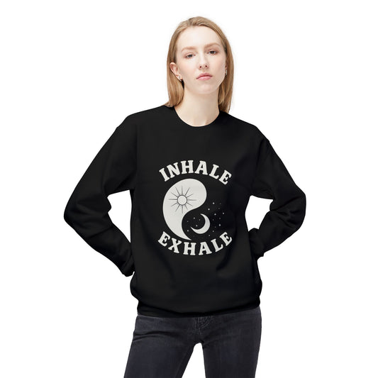 Inhale Exhale Yin Yang Sweatshirt