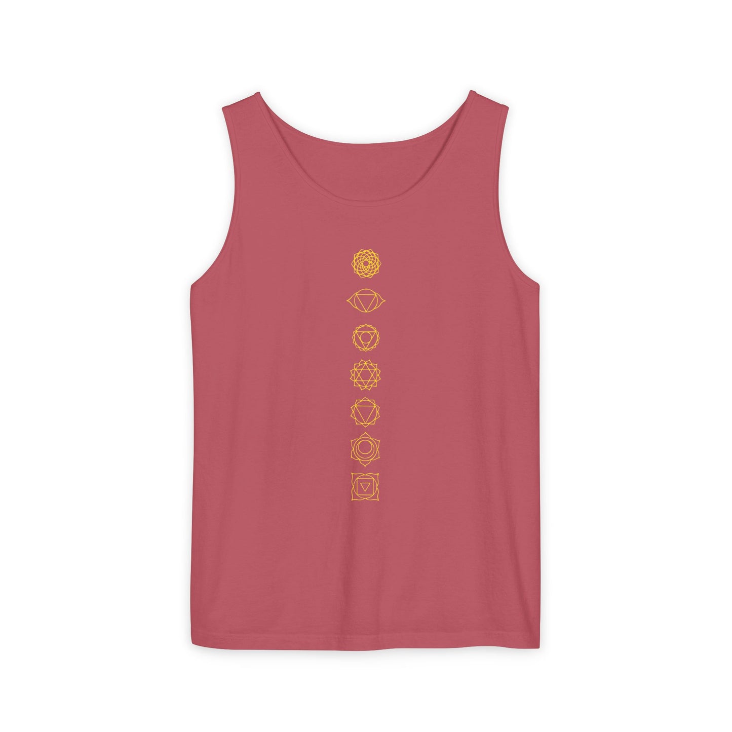 Seven Chakra Yoga Tank Top – Relaxed Fit