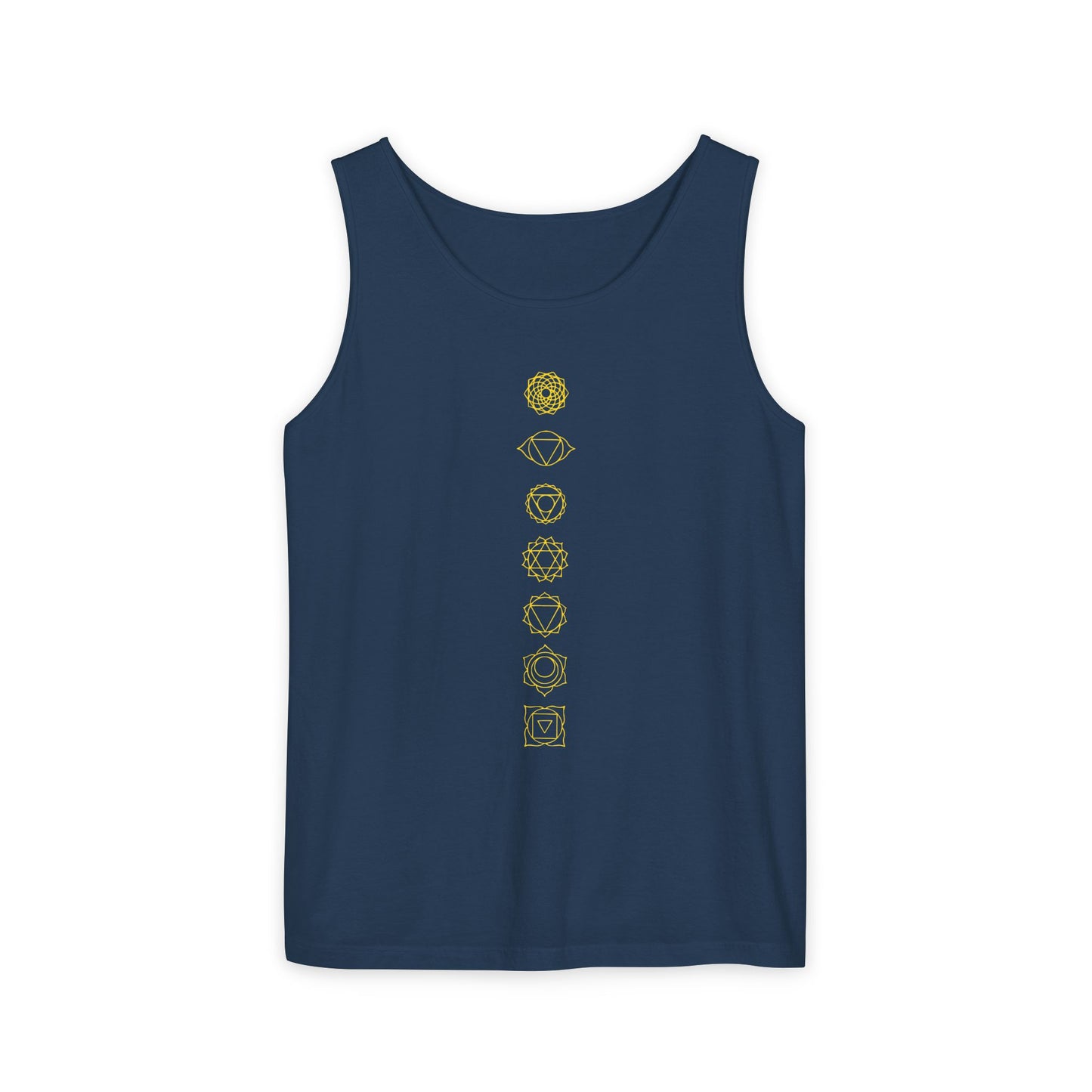 Seven Chakra Yoga Tank Top – Relaxed Fit