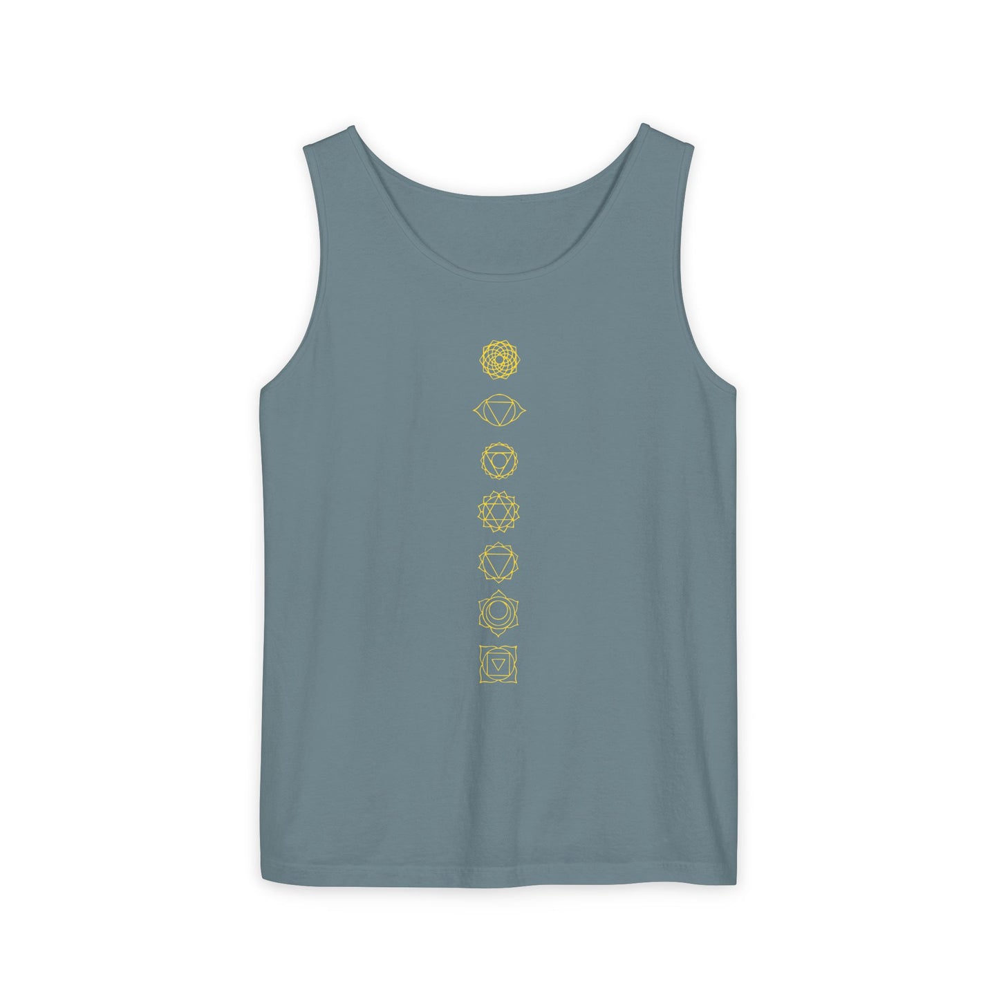 Seven Chakra Yoga Tank Top – Relaxed Fit