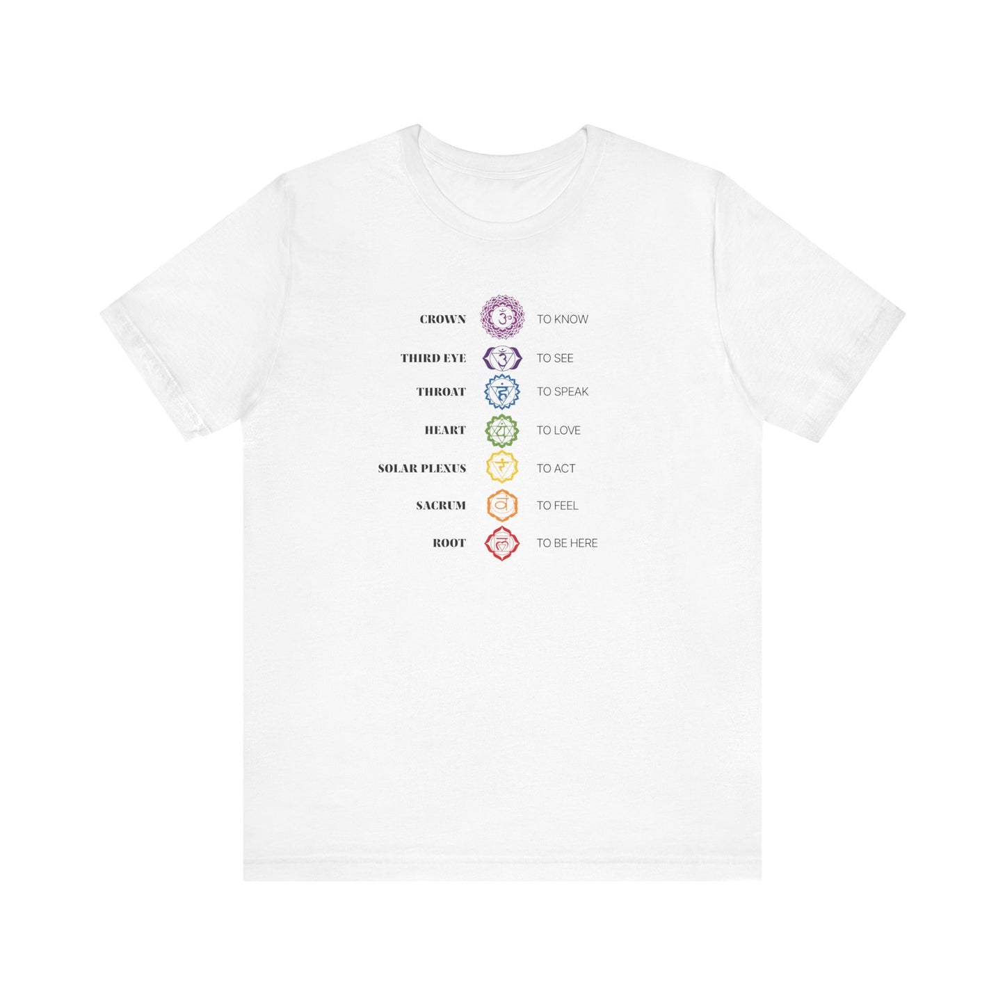 Seven Chakras Tee