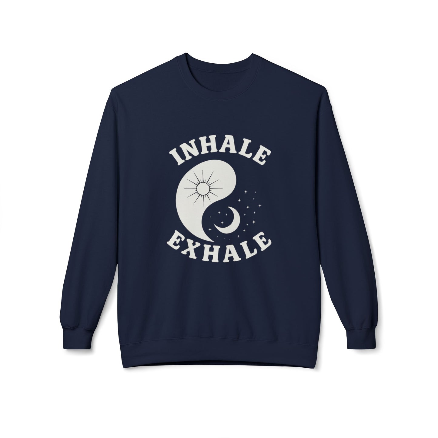 Inhale Exhale Yin Yang Sweatshirt