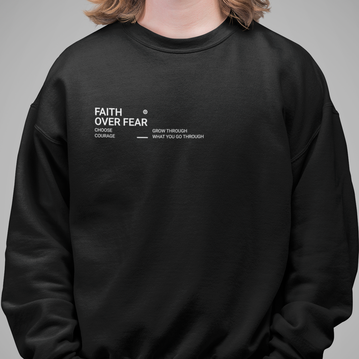 Faith Over Fear Unisex Sweatshirt